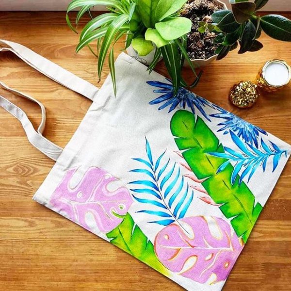 Роспись эко сумок