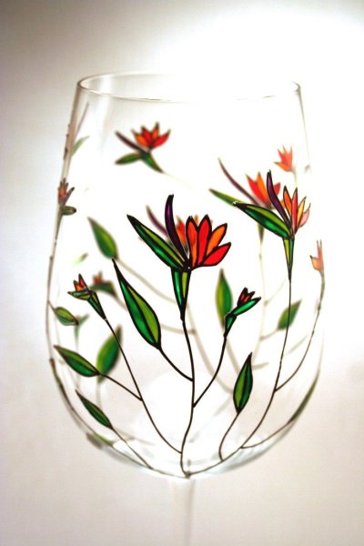 Витражная роспись по стеклу