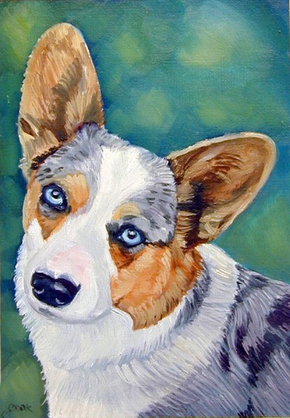 Картины корги пемброк