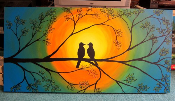 Краски для рисования на холсте