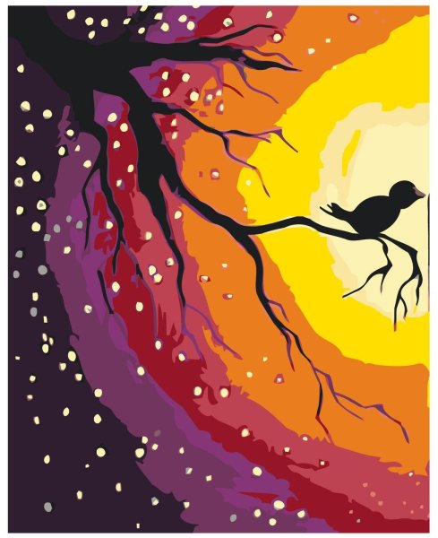 Акриловые краски для рисования на холсте