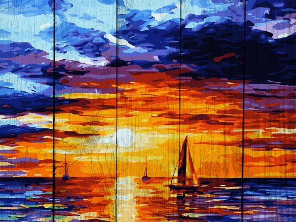 Картины акрилом на холсте