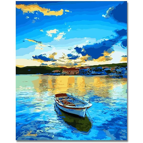 Пейзаж масляными красками