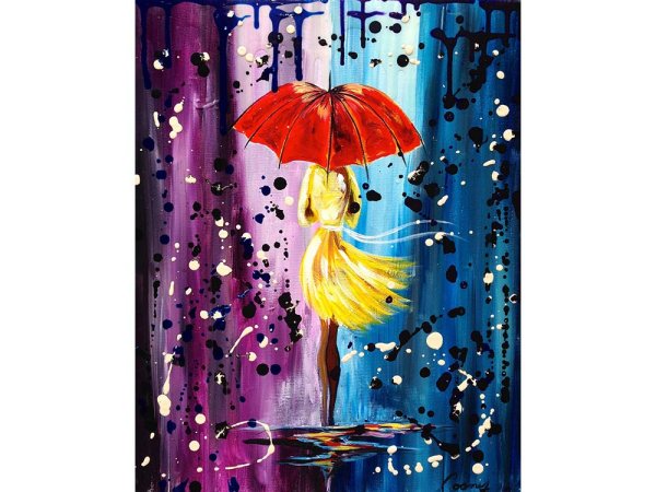 Акриловые краски для рисования на холсте