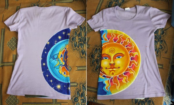 Батик роспись одежды