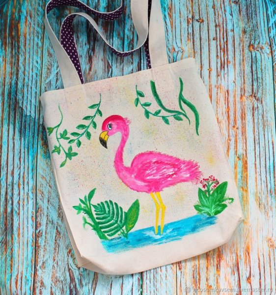 Мастер класс роспись сумок