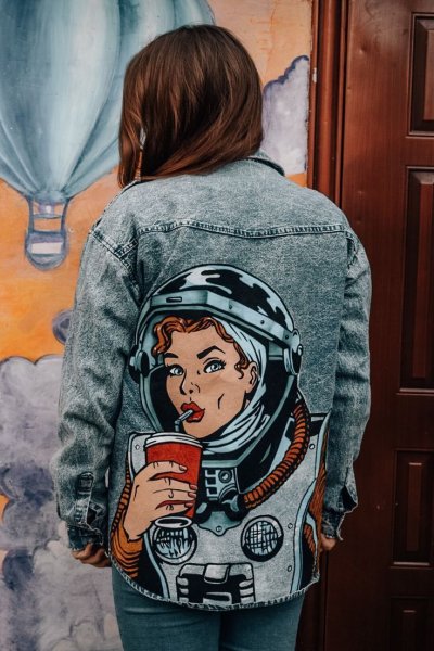 Расписные джинсовки