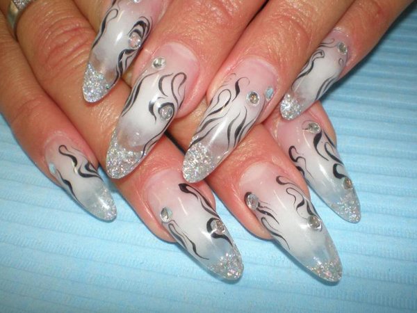 Эскизы нарощенных ногтей