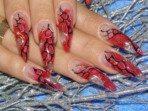 Аквариумный френч красный