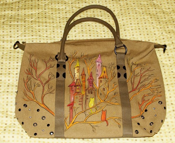 Разрисованные сумки