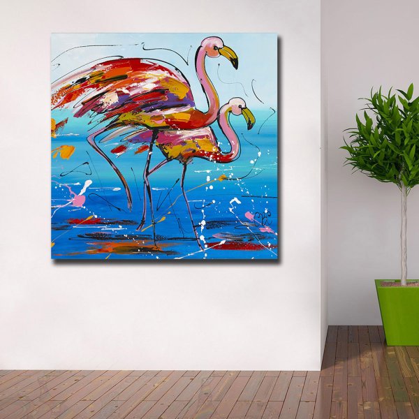 Интерьерные картины акриловыми красками