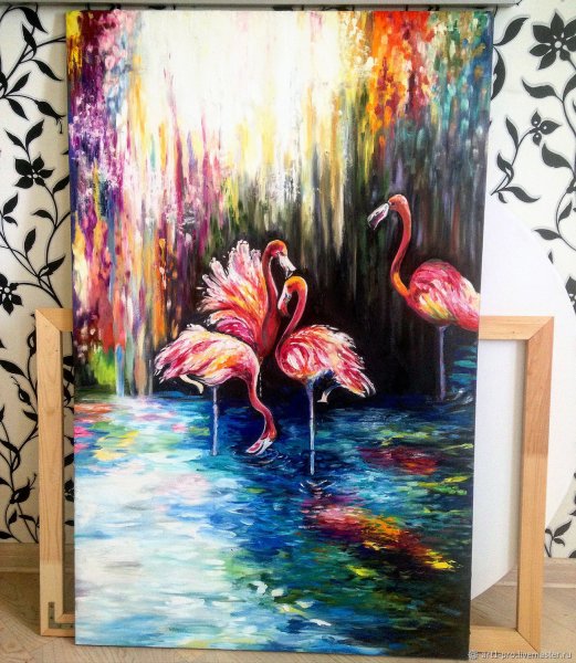 Интерьерная живопись акрилом