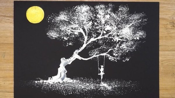 Техника рисования алюминием