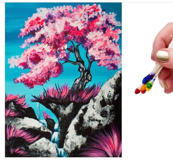 Палочки для рисования акрилом