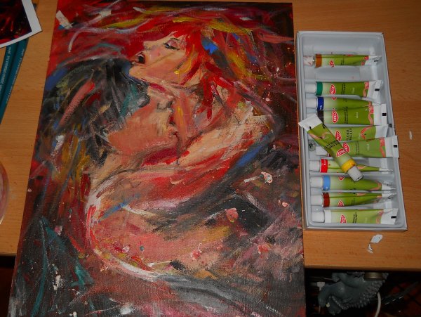 Картины с изображением книг