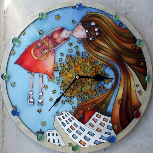 Кривощекова Анна витражная роспись