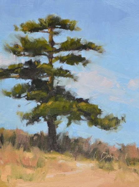 Мане картины пейзаж сосна