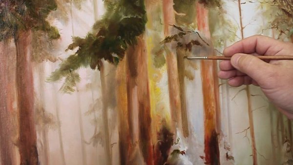 Лессировка подмалевок