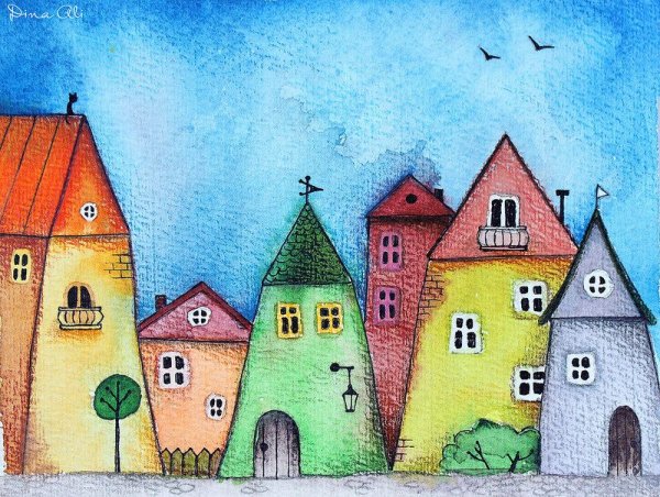 Домик для рисования