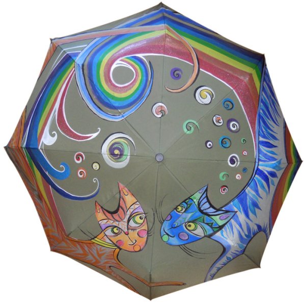 Рисование зонт