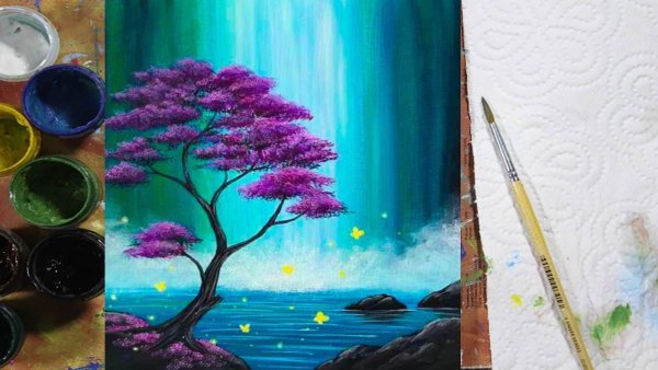 Рисование гуашью для начинающих