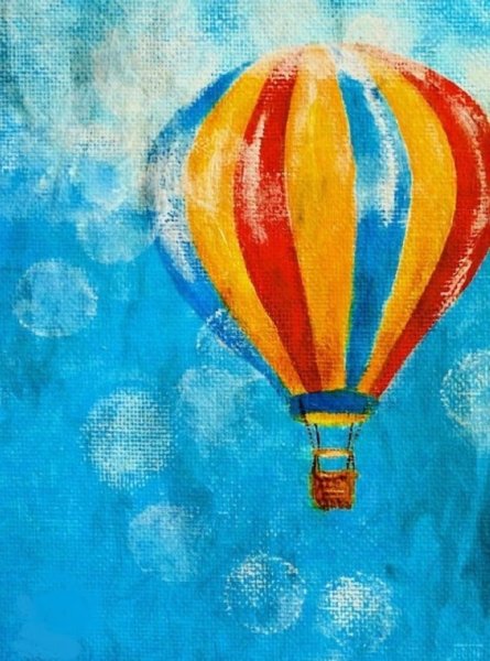 Рисование воздушный шар