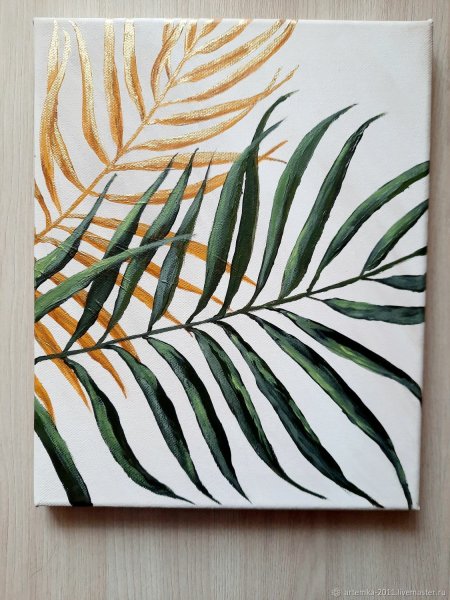 Интерьерные картины акрилом