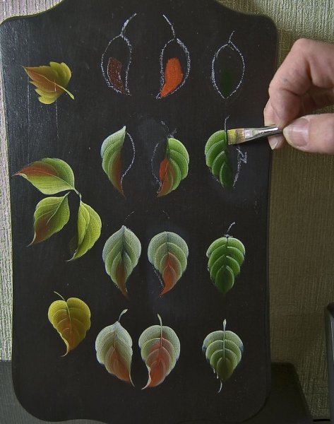 Техника Урало сибирской росписи