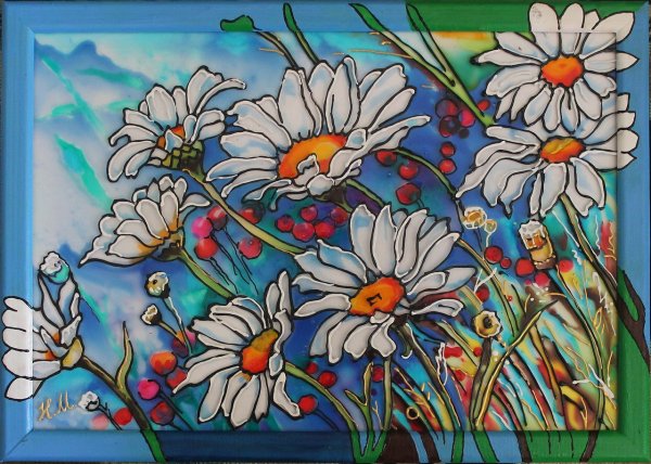 Витражная роспись по стеклу