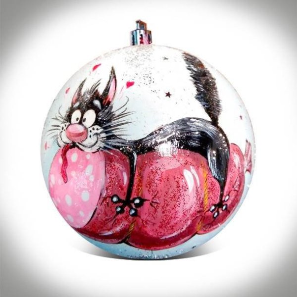 Елочные шары ручная роспись