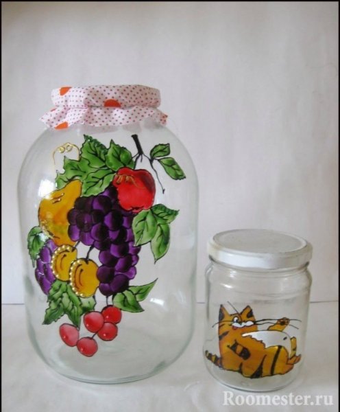 Поделка в баночке