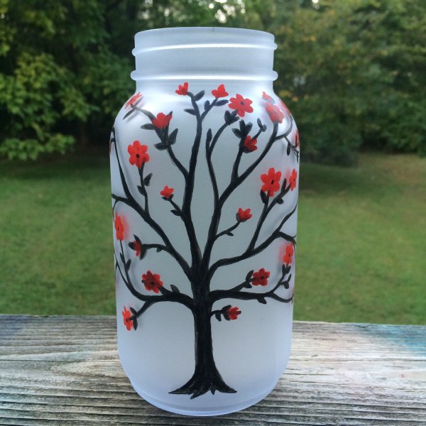 Разрисованные баночки