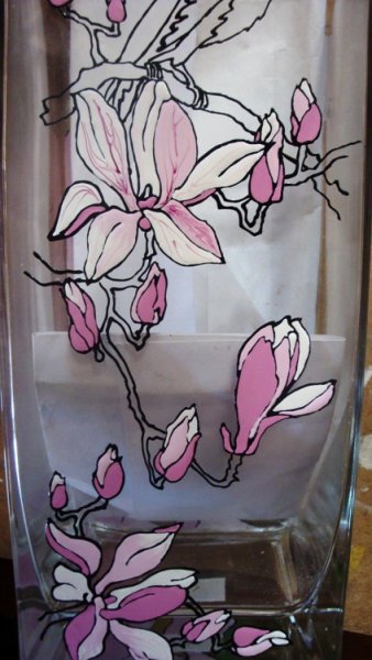 Роспись зеркала