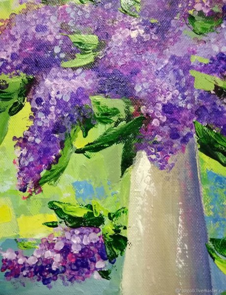 Панкратова Татьяна картины сирень