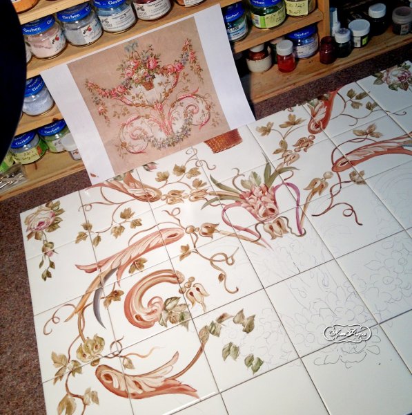 Плитка для рисования