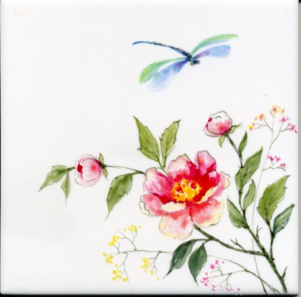 Живопись по керамической плитке