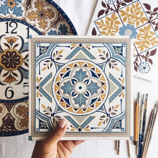 Изразцы Мандала