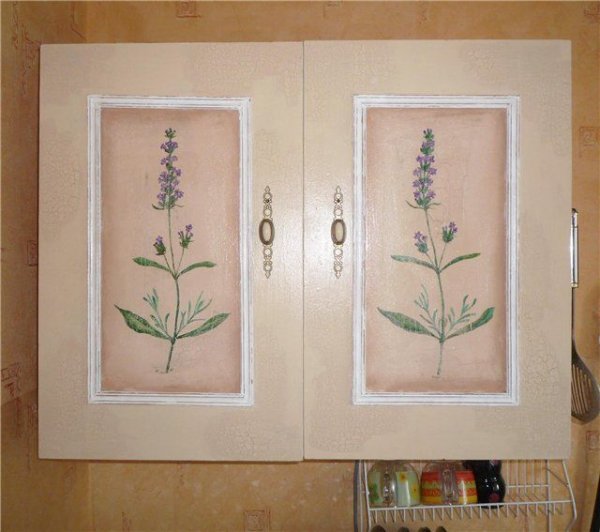 Роспись фасадов кухни своими руками