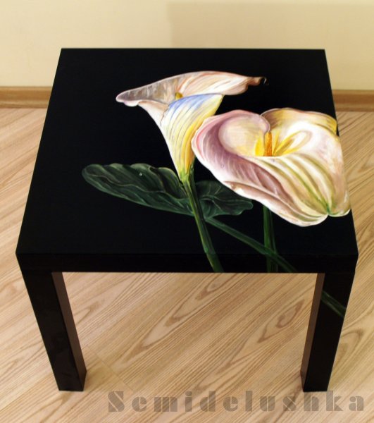 Декорирование журнального столика