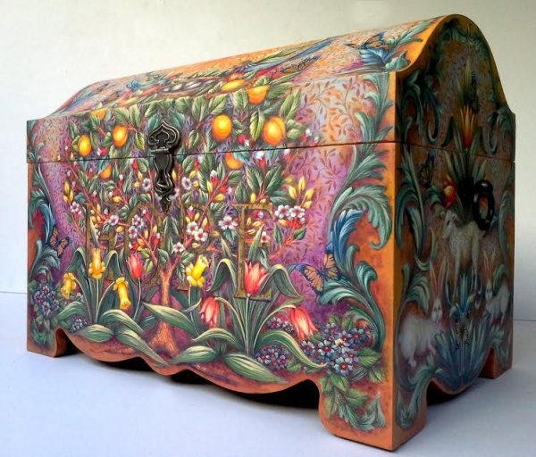 Роспись по мебели