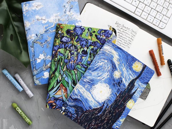 Цветы акварелью в скетчбуке