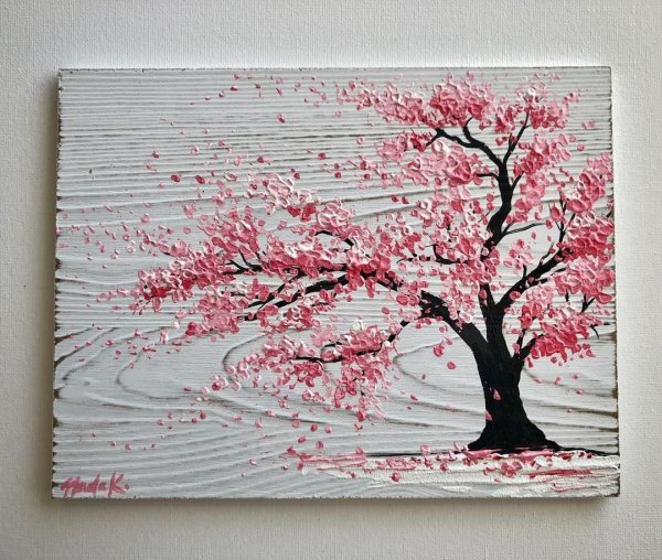 Энкаустика Сакура