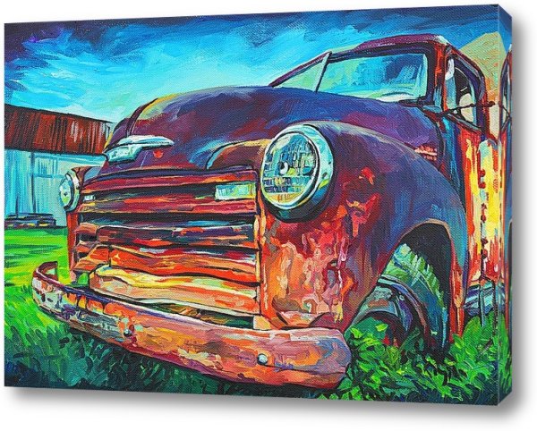 Автомобиль гуашью