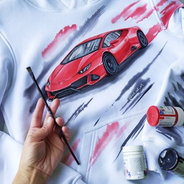 Ручная роспись авто