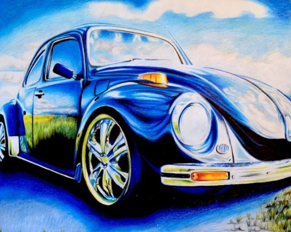 Машина рисунок