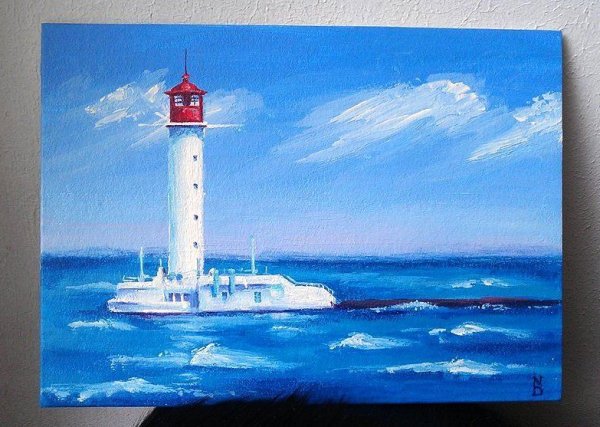 Одесса Маяк пейзаж