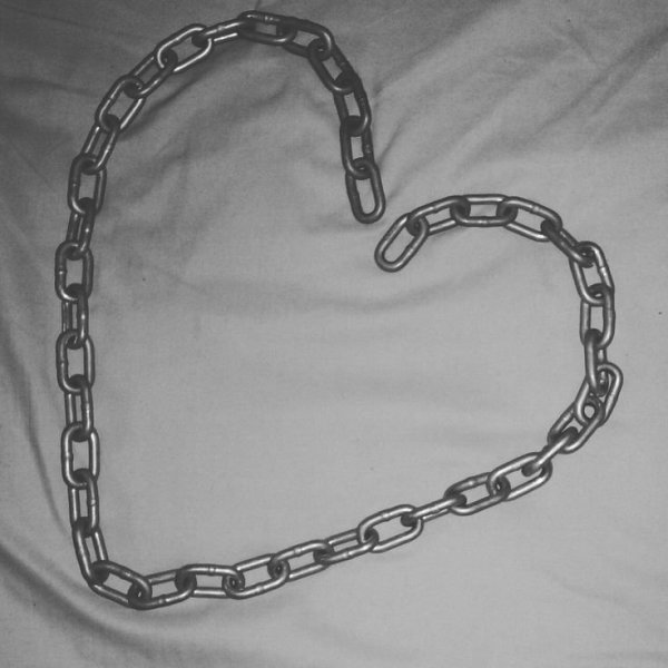 Сердце из цепи