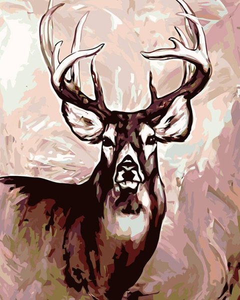 Картина по номерам олени