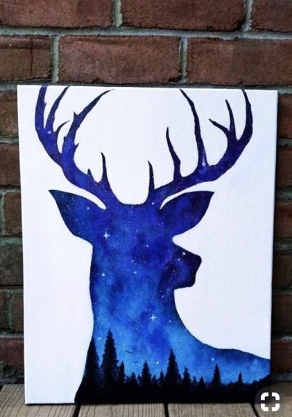 Рисунки красками