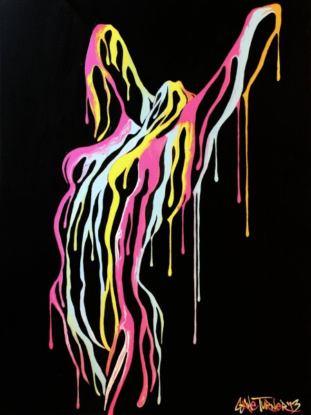 Современное искусство неон